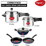 Pigeon Combo Pack (Cooker Kadahi Pan)